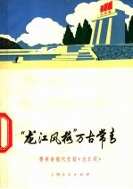 “龙江风格”万古常青  赞革命现代京剧《龙江颂》