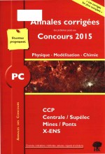 physique modélisation chimie pc 2015 (pc)