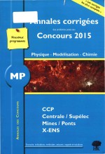 physique modélisation chimie mp 2015 (mp)