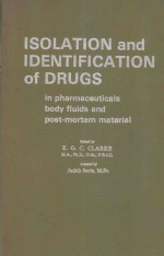 ISOLATION AND IDENTIFICATION OF DRUGS