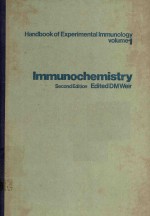 HANDBOOK OF EXPERIMENTAL IMMUNOLOGY IN THREE VOLUMES VOLMUE 1 IMMUNOCHEMISTRY SECOND EDITION