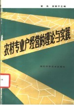 农村专业户经营的理论与实践