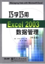 巧学巧用Excel 2003数据管理 中文版