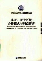 东亚、亚太区域合作模式与利益博弈