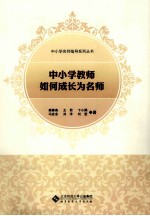 中小学名师指导系列丛书  中小学教师如何成长为名师