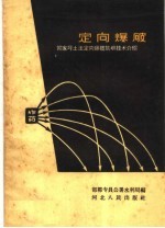 定向爆破  贺家坪土法定向爆破筑坝技术介绍