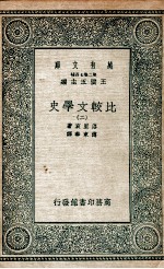 比较文学史 2