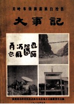 关岭自治县大事记 公元前十一世纪 1988年