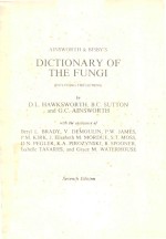 AINSWORTH & BISBY'S DICTIONARY OF THE FUNGI SEVENTH EDITION