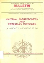 MATERNAL ANTHROPOMETRY AND PREGNANCY OUTCOMES