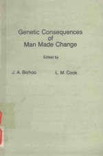 GENETIC CONSEQUENCES OF MAN MADE CHANGE