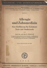 ALLERGIE UND ZAHNMEDIZIN