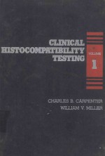 CLINICAL HISTOCOMPATIBILITY TESTING VOLUME 1