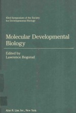 MOLECULAR DEVELOPMENTAL BIOLOGY