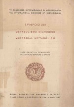 SYMPOSIUM METABOLISMO MICROBICO MIECOBIAL METABOLISM