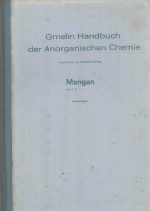 GMELIN HANDBUCH DER ANORGANISCHEN CHEMIE MANGAN TEIL C 3