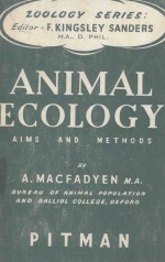 ANIMAL ECOLOGY AIMS AND METHODS