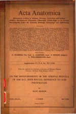 ON THE HISTOCHEMISTRY OF THE ADRENAL MEDULLA OF THE RAT WITH SPECIAL REFERENCE TO ACID PHOSPHATASE