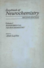 HANDBOOK OF NEUROCHEMISTRY SECOND EDITION VOLUME 2 EXPERIMENTAL NEUROCHEMISTRY