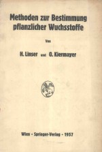 METHODEN ZUR BESTIMMUNG PFLANZLICHER WUCHSSTOFFE