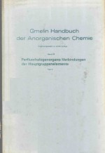 GMELIN HANDBUCH DER ANORGANISCHEN CHEMIE BAND 24 TEIL 3