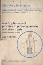 ELECTROPHORESIS OF PROTEINS IN POLYACRYLAMIDE AND STARCH GELS