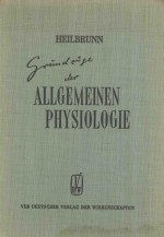 GRUNDZUGE DER ALLGEMEINEN PHYSIOLOGIE