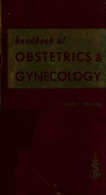 HANDBOOK OF OBSTETRICS GYNECOLOGY