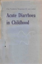 ACUTE DIARRHOEA IN CHILDHOOD