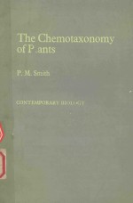 THE CHEMOTAXONOMY OF PLANTS