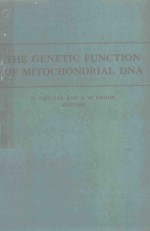 THE GENETIC FUNCTION OF MITOCHONDRIAL DNA