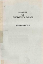 MANUAL OF EMERGENCY DRUGS