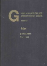 GMELIN HANDBUCH DER ANORGANISCHEN CHEMIE INDEX FORMULA INDEX VOLUME 6 C13 C23