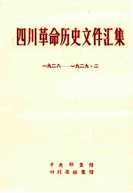 四川革命历史文件汇集 省委文件 1928年-1929年2月