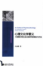 心理文化学要义 大规模文明社会比较研究的理论与方法