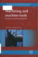 machining and machine-tools research and development