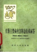 红薯主要病虫害防治技术问答 黑斑病、薯瘟病、小象鼻虫