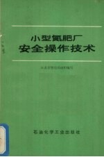 小型氮肥厂安全操作技术