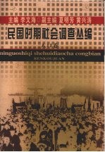 民国时期社会调查丛编  人口卷