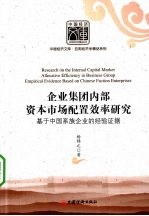 企业集团内部资本市场配置效率研究 基于中国系族企业的经验证据