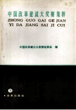 中国改革建议大奖赛集粹 下