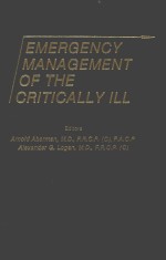 EMERGENCY MANAGEMENT OF THE CRITICALLY ILL