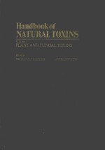 HANDBOOK OF NATURAL TOXINS VOLUME 1 PLANT AND FUNGAL TOXINS