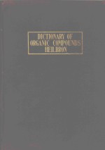 DICTIONARY OF ORGANIC COMPOUNDS VOLUME THREE