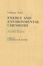 ENERGY AND ENVIRONMENTAL CHEMISTRY ACID RAIN VOLUME TWO