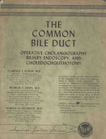 THE COMMON BILE DUCT