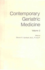 CONTEMPORARY GERUATRIC MEDICINE VOLUME 2