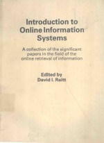 INTRODUCTION TO ONLINE INFORMATION SYSTEMS