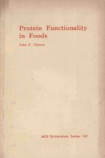 PROTEIN FUNCTIONALITY IN FOODS