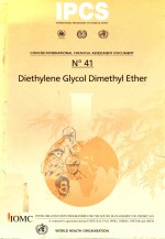 CONCISE INTERNATIONAL CHEMICAL ASSESSMENT DOCUMENT 41 DIETHLENE GLYCOL DIMETHYL ETHER